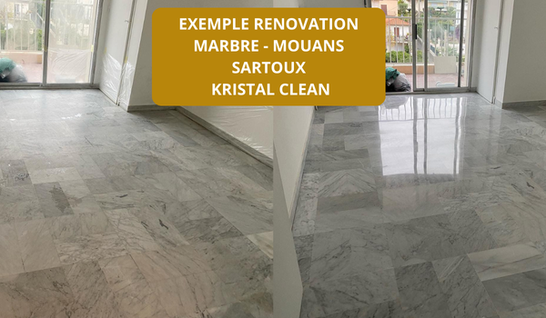 marbre avant apres alpes maritimes 06